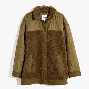 Madewell Hybrid Sherpa Jacket